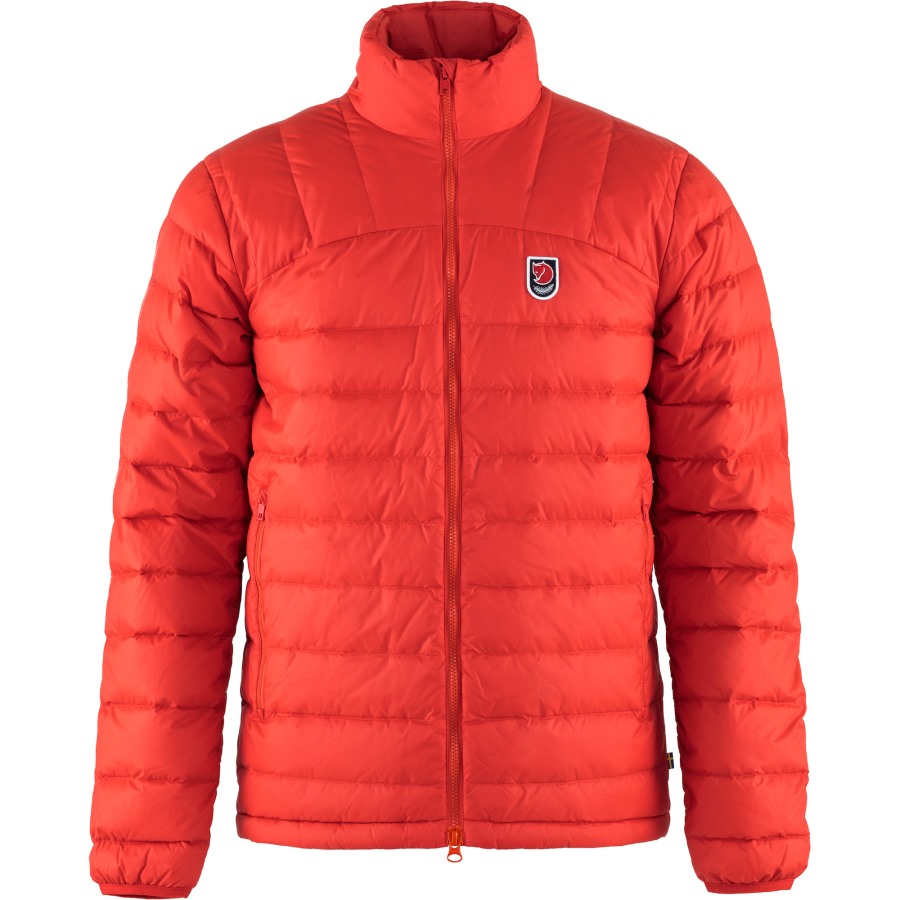 True Red Fjällräven Outlets Expedition Pack Down Jacket M