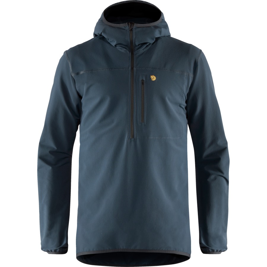Bergtagen Stretch Half Zip M Mountain Blue Fjällräven Outlets