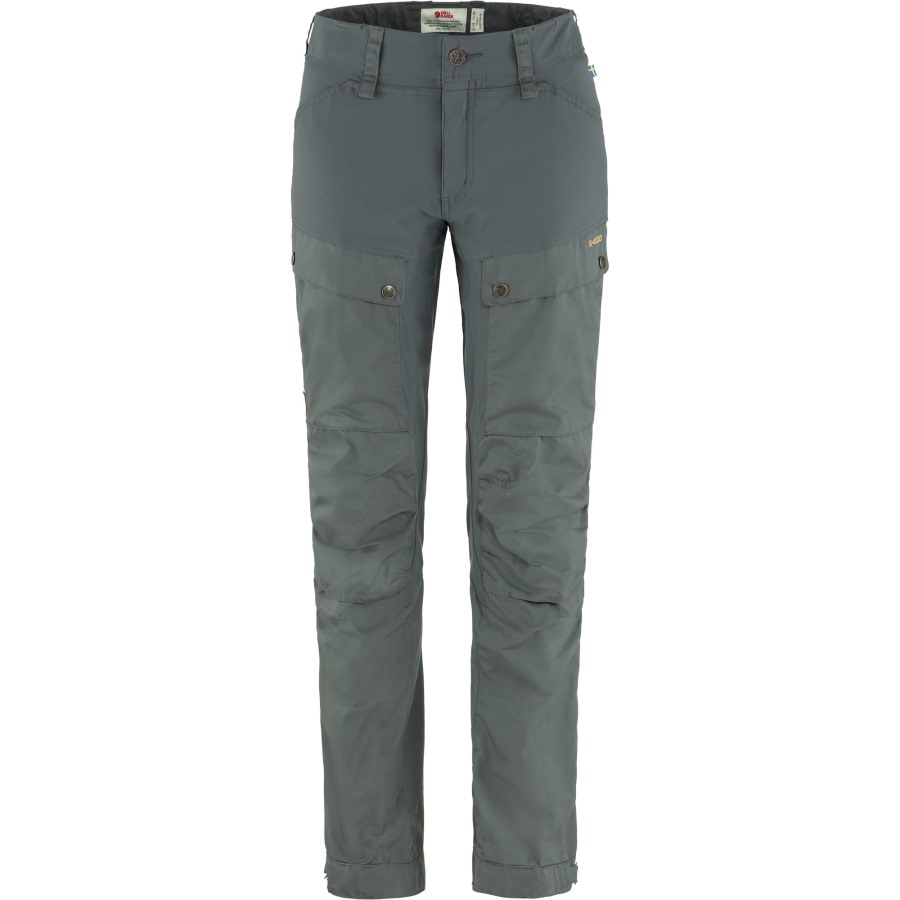 Keb Trousers Curved W Reg Fjällräven Outlets Basalt