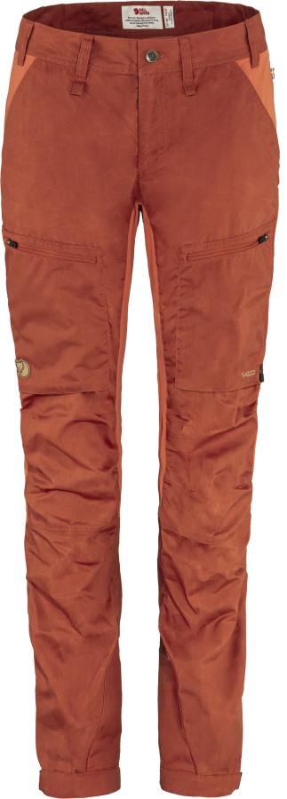 Cabin Red-Rowan Red Abisko Lite Trekking Trousers W Reg Fjällräven Outlets