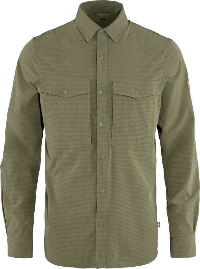 Fjällräven Outlets Light Olive Abisko Trekking Shirt M