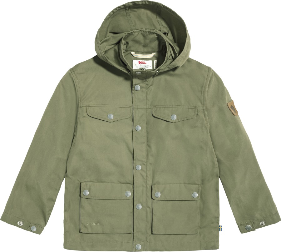 Fjällräven Outlets Kids Greenland Jacket Green