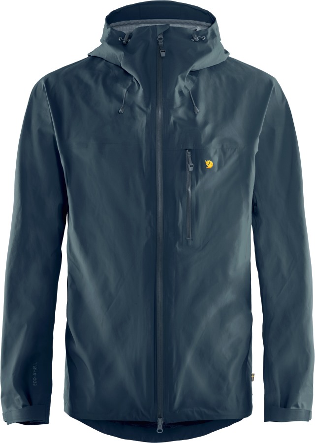 Mountain Blue Fjällräven Outlets Brand Bergtagen Lite Eco-Shell Jacket M