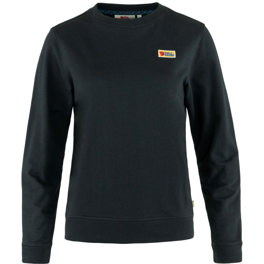 Fjällräven Outlets Brand Black Vardag Sweater W