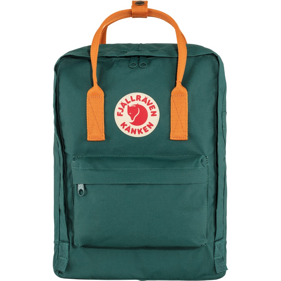 Arctic Green-Spicy Orange Fjällräven Outlets Kånken