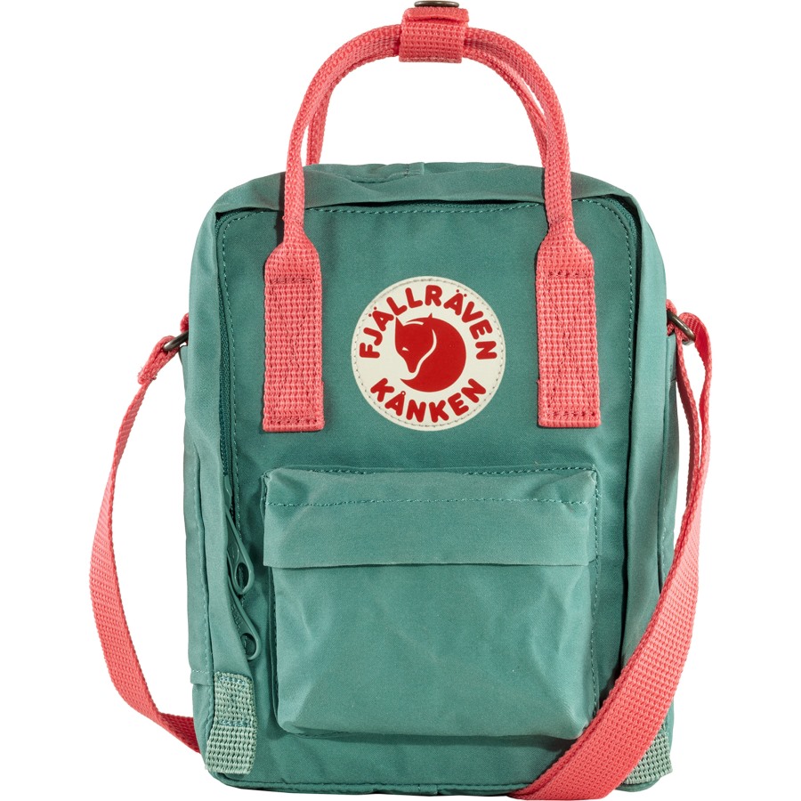 Fjällräven Outlets Frost Green-Peach Pink Kånken Sling