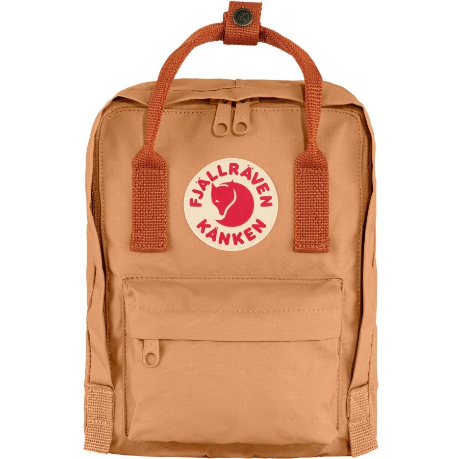 Kånken Mini Fjällräven Outlets Peach Sand-Terracotta Brown