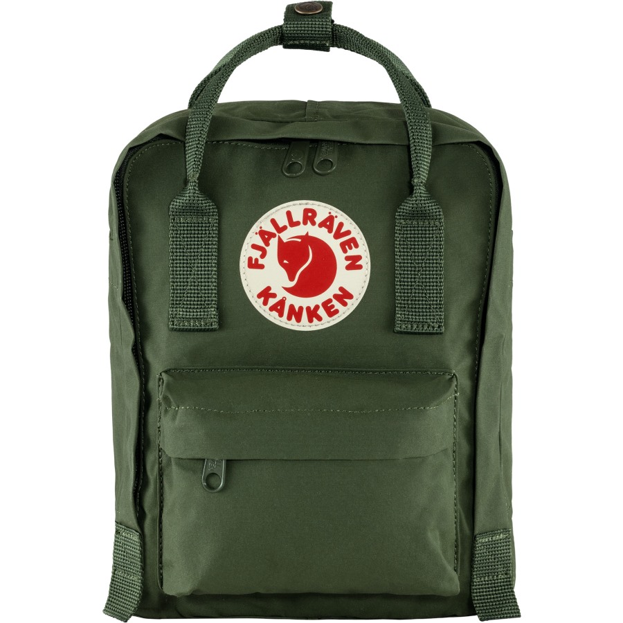 Forest Green Kånken Mini Fjällräven Outlets