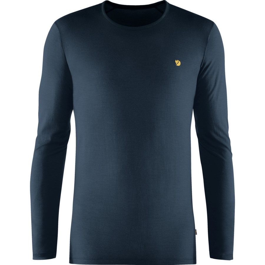 Bergtagen Thinwool Ls M Fjällräven Outlets Brand Mountain Blue