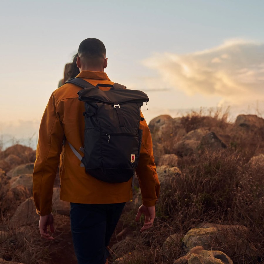 High Coast Foldsack 24 Black Fjällräven Outlets