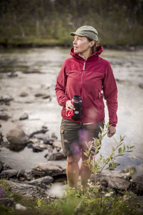 Nikka Shorts W Dark Olive Fjällräven Outlets