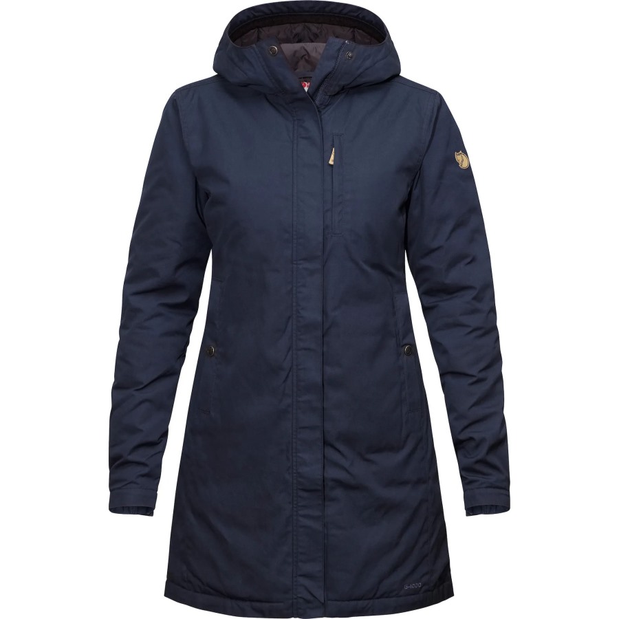 Fjällräven Outlets Dark Navy Kiruna Padded Parka W