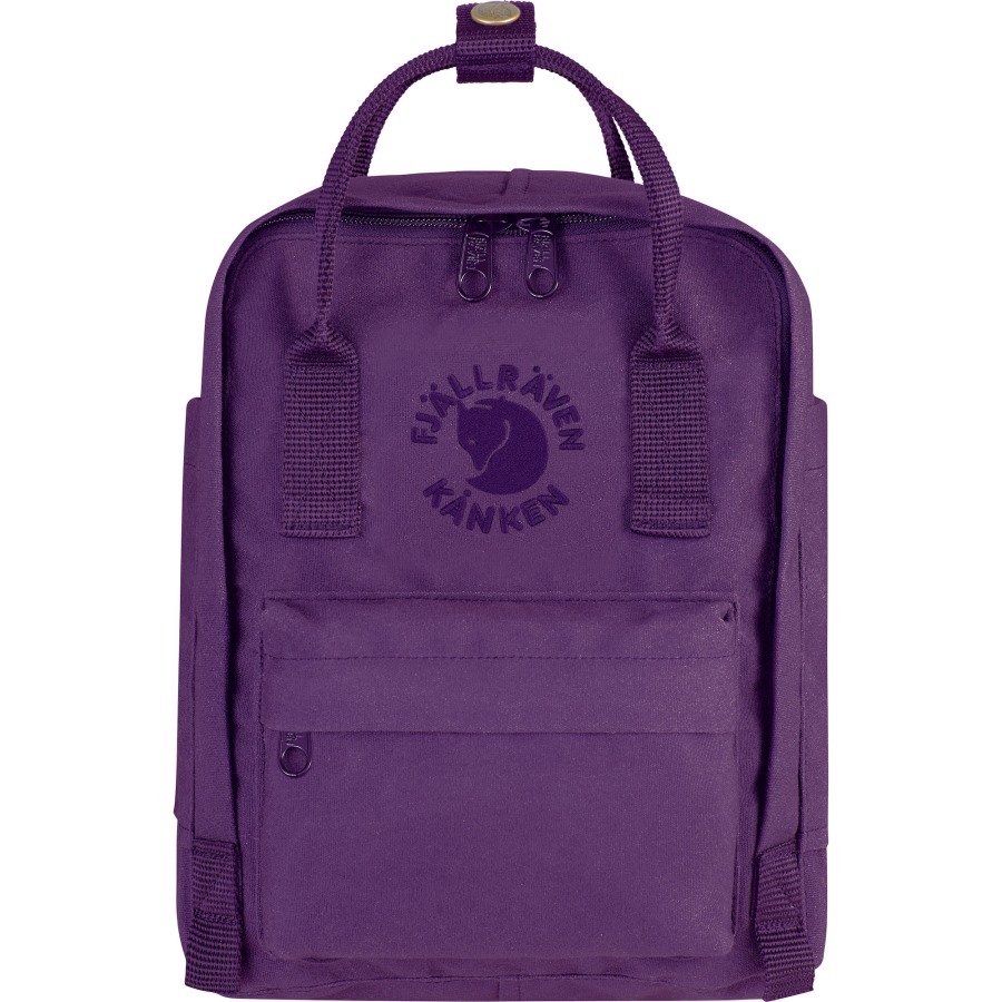 Fjällräven Outlets Deep Violet Re-Kånken Mini