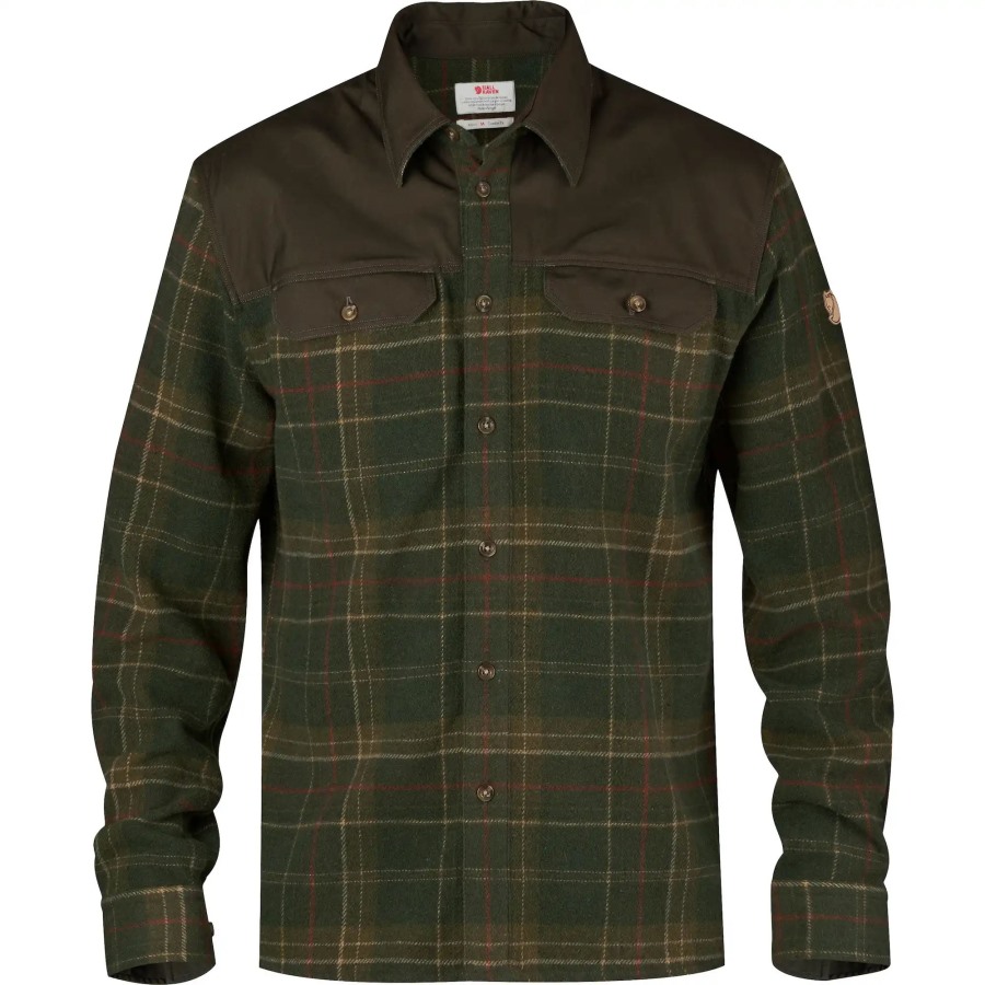 Granit Shirt M Green Fjällräven Outlets