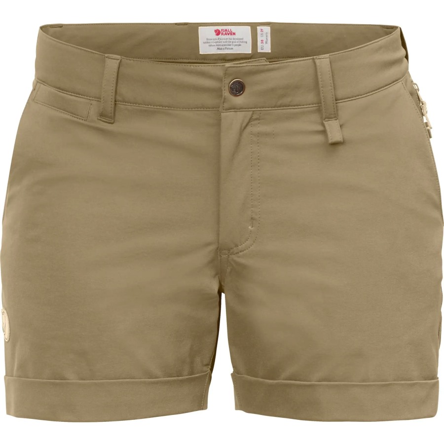 Abisko Stretch Shorts W Sand Fjällräven Outlets