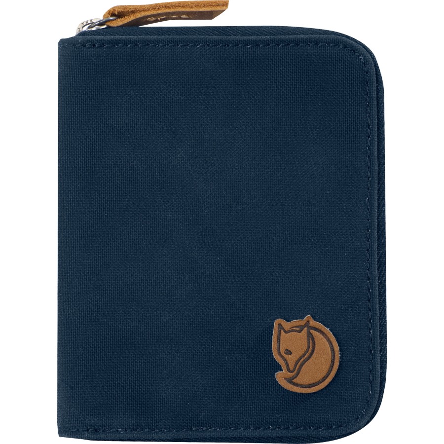 Navy Fjällräven Outlets Zip Wallet