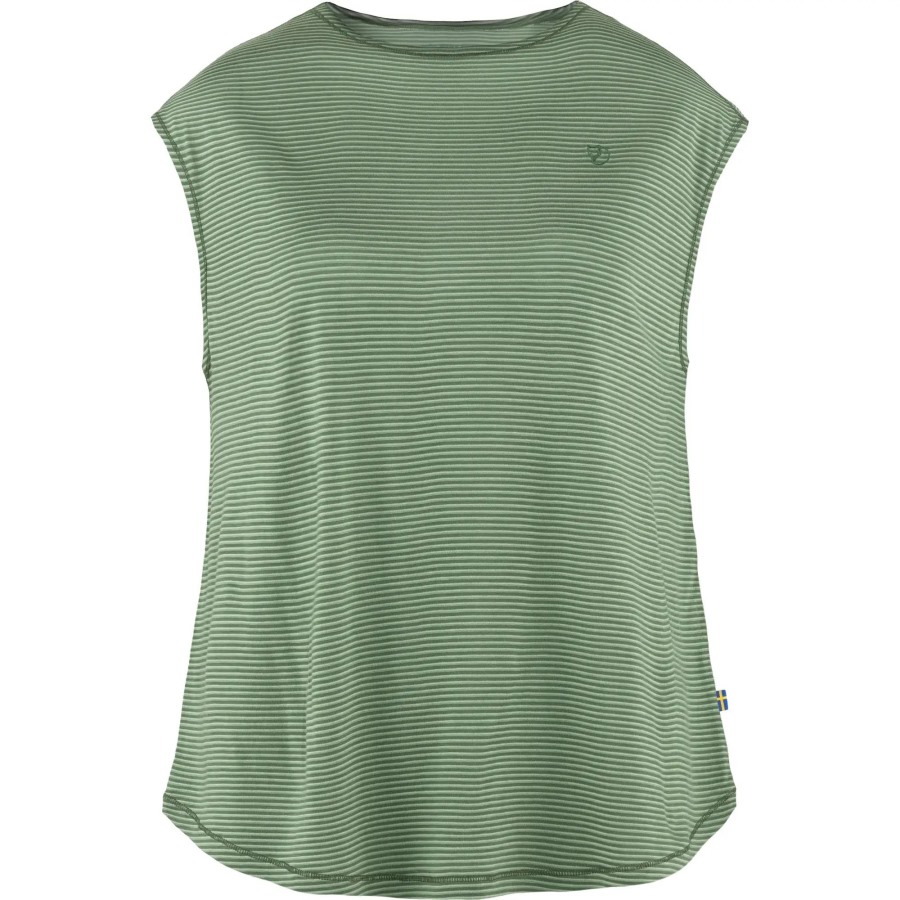 Patina Green Fjällräven Outlets High Coast Cool T-Shirt W