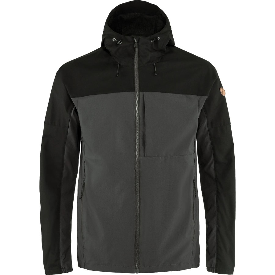 Abisko Midsummer Jacket M Dark Grey-Black Fjällräven Outlets