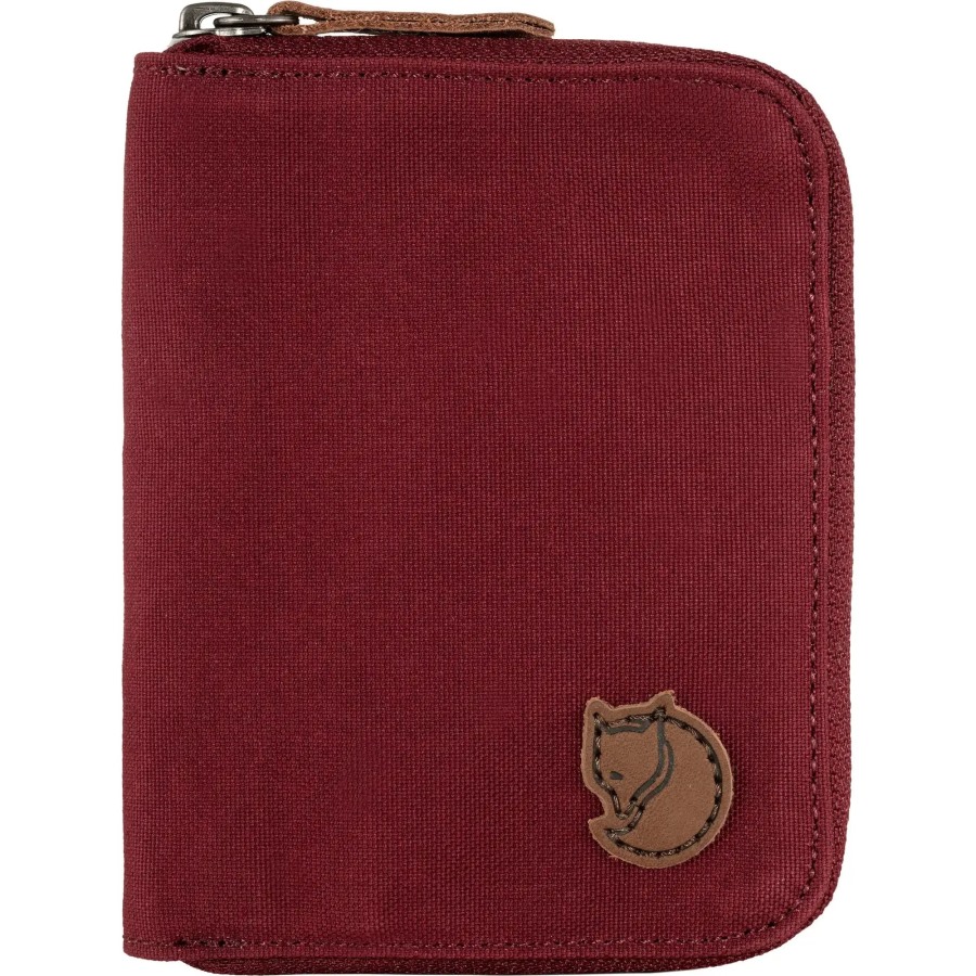 Zip Wallet Bordeaux Red Fjällräven Outlets