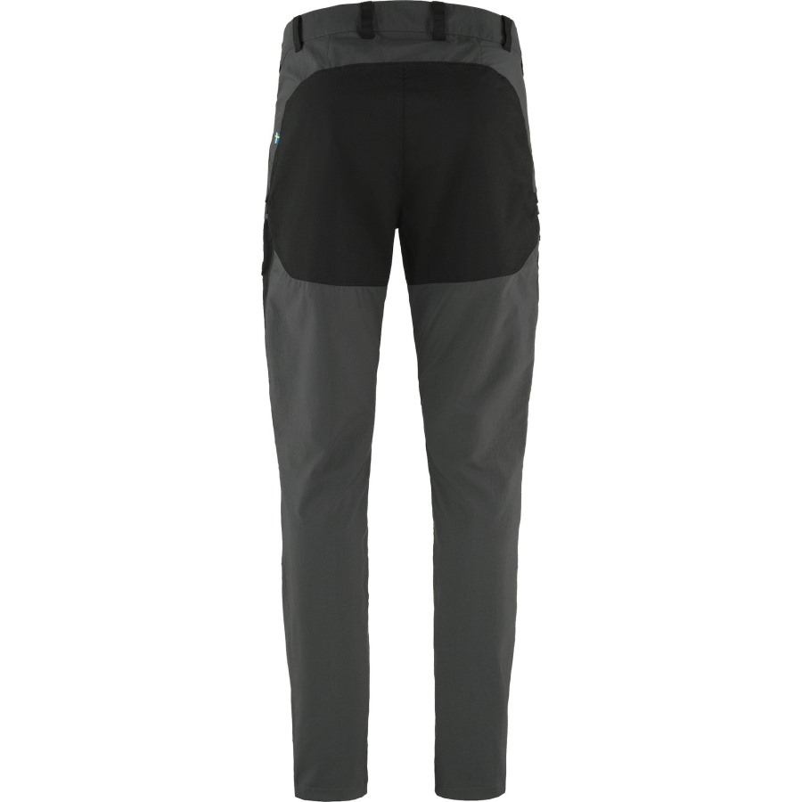 Dark Grey-Black Abisko Midsummer Trousers M Reg Fjällräven Outlets