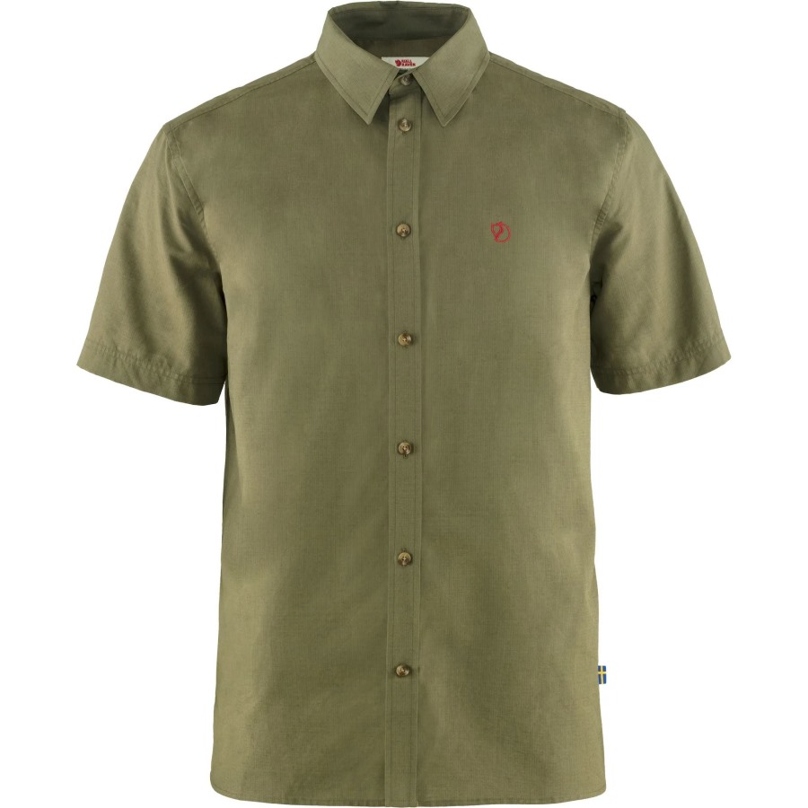 Green Övik Lite Shirt Ss M Fjällräven Outlets