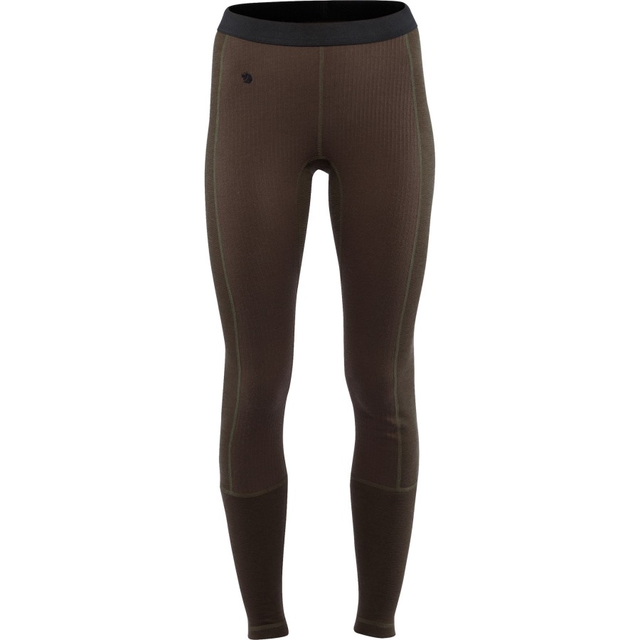 Fjällräven Outlets Värmland Woolterry Long Johns W Dark Olive