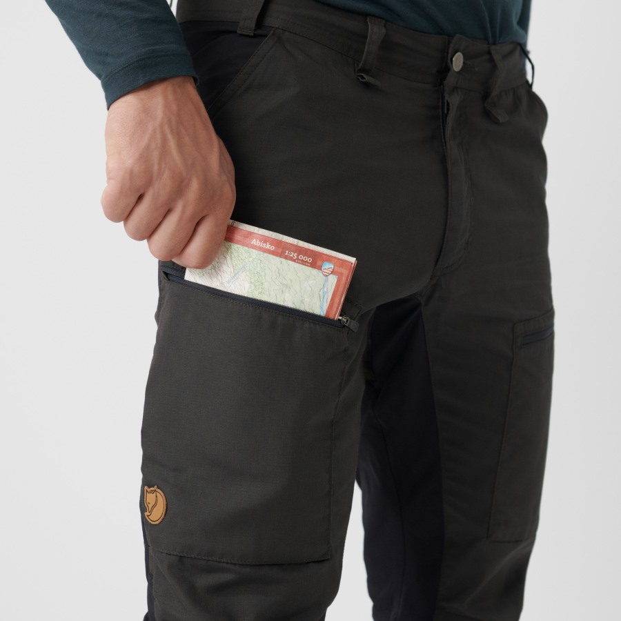 Abisko Lite Trekking Trousers M Reg Olive Fjällräven Outlets