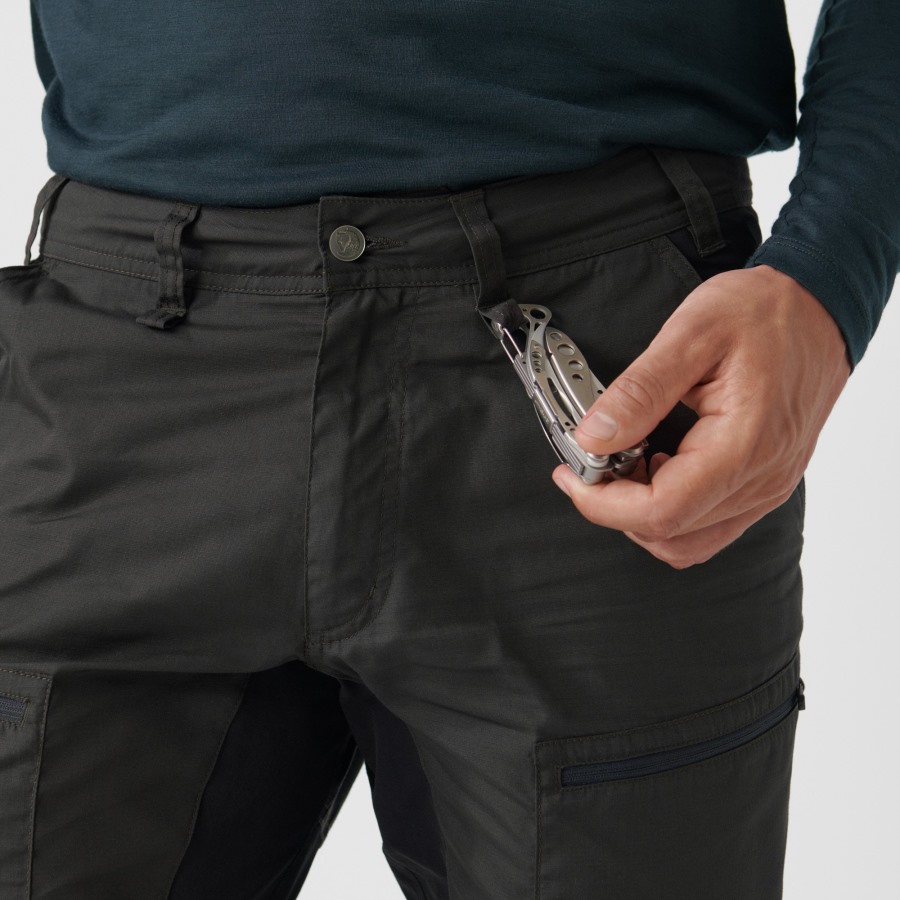 Abisko Lite Trekking Trousers M Reg Olive Fjällräven Outlets