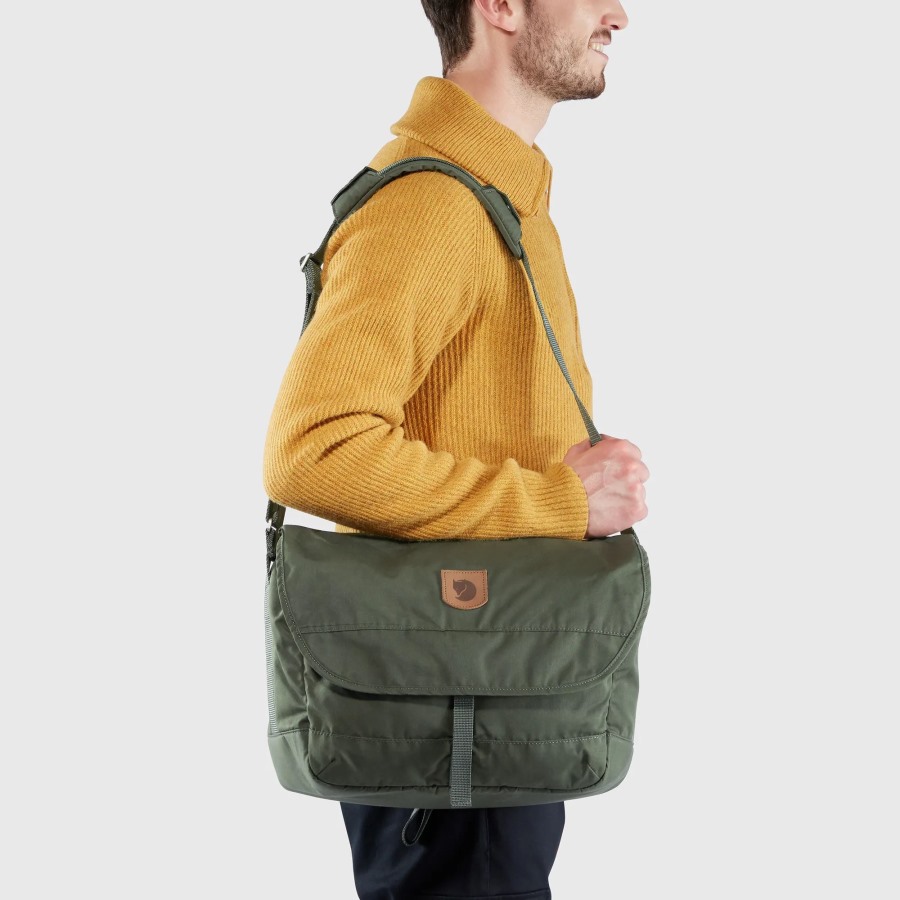 Fjällräven Outlets Deep Forest Greenland Shoulder Bag