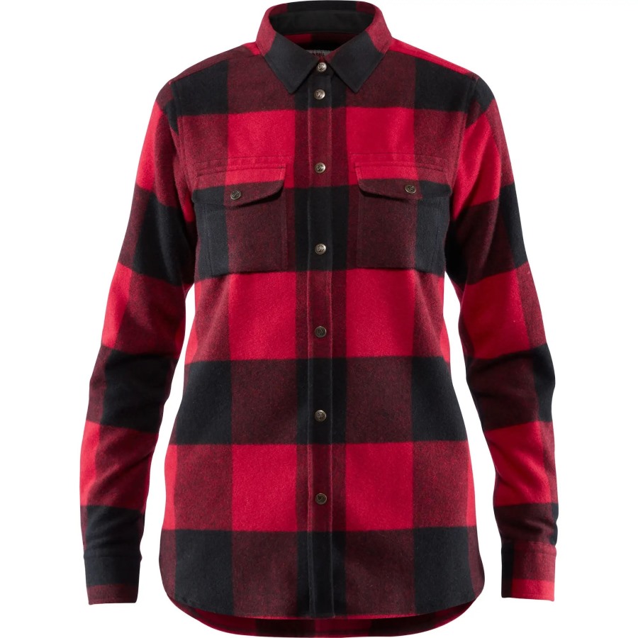 Red Canada Shirt W Fjällräven Outlets