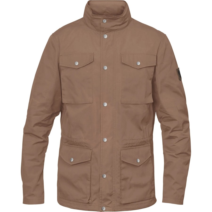 Fjällräven Outlets Räven Jacket M Dark Sand