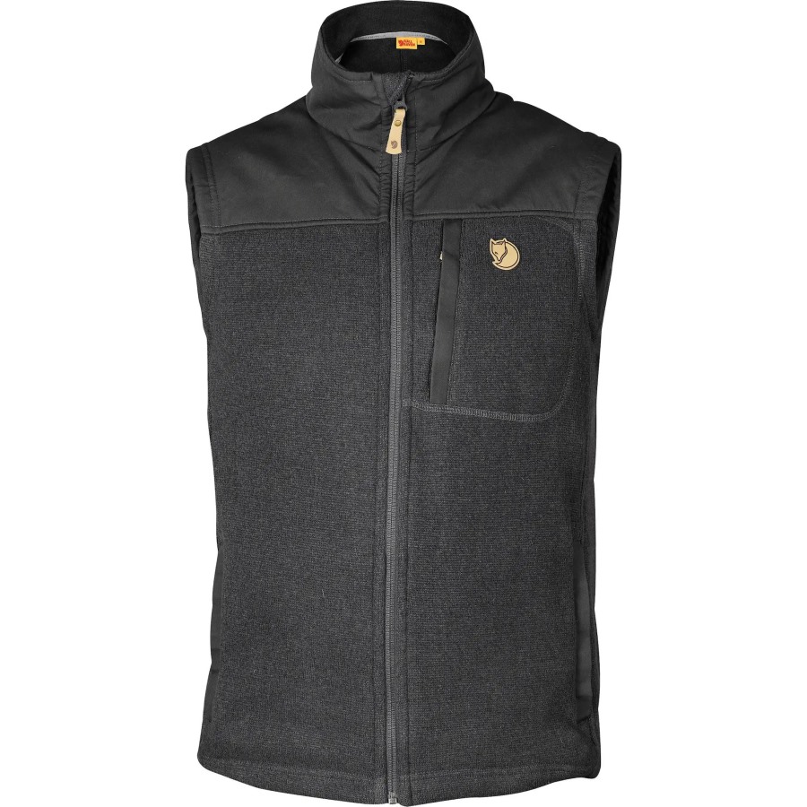Graphite Buck Fleece Vest M Fashion Fjällräven Outlets