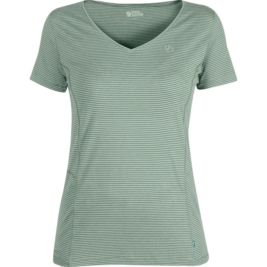 Abisko Cool T-Shirt W Fjällräven Outlets Mint Green