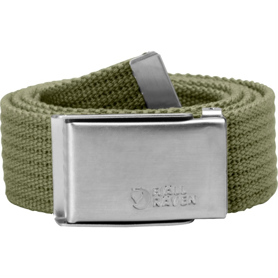 Canvas Belt Green Fashion Fjällräven Outlets