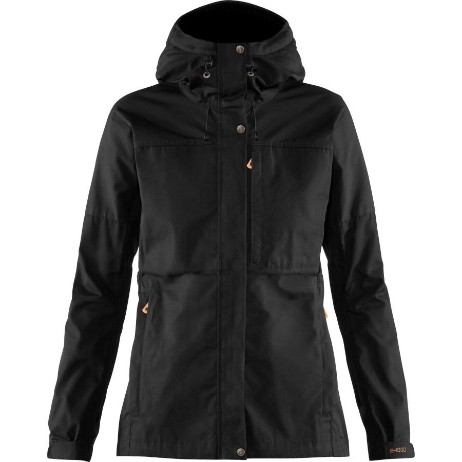 Kaipak Jacket W Black Fjällräven Outlets