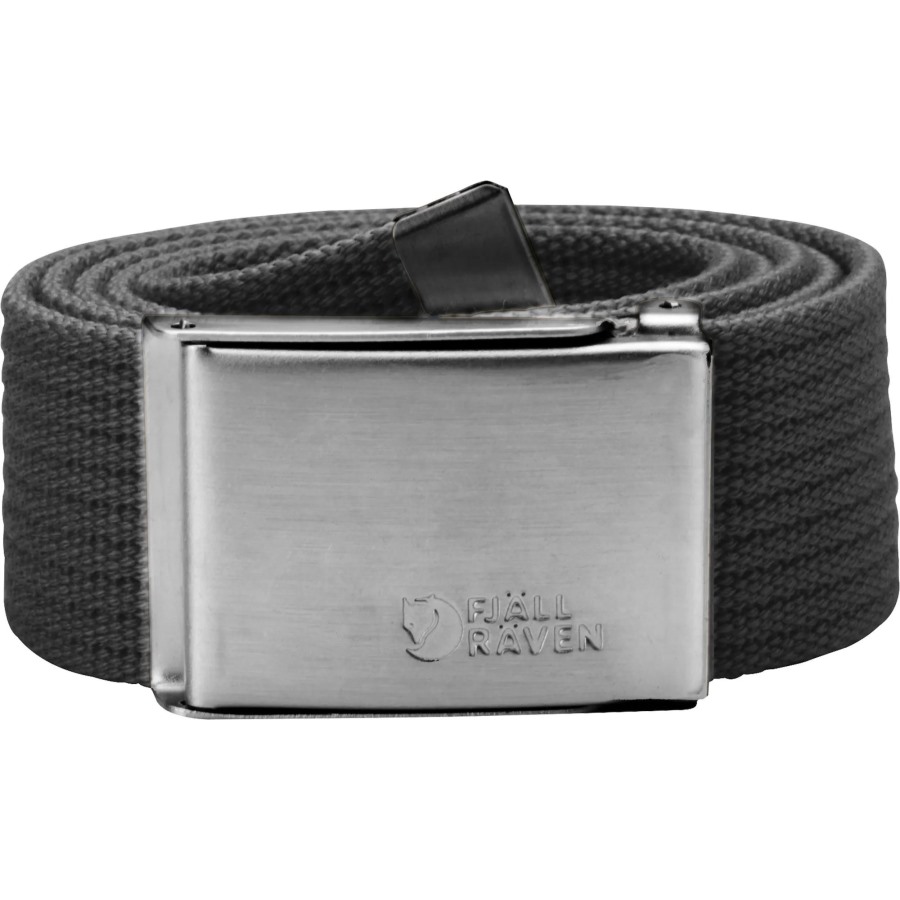 Fashion Fjällräven Outlets Canvas Belt Dark Grey