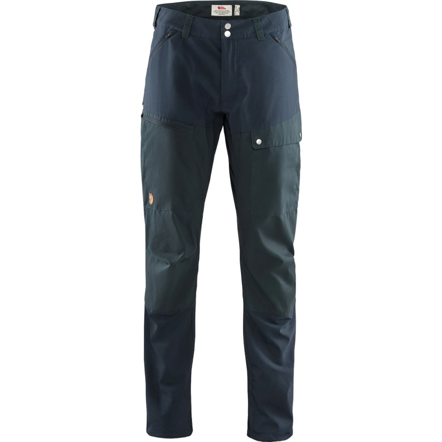 Dark Navy Fjällräven Outlets Abisko Midsummer Trousers M Reg