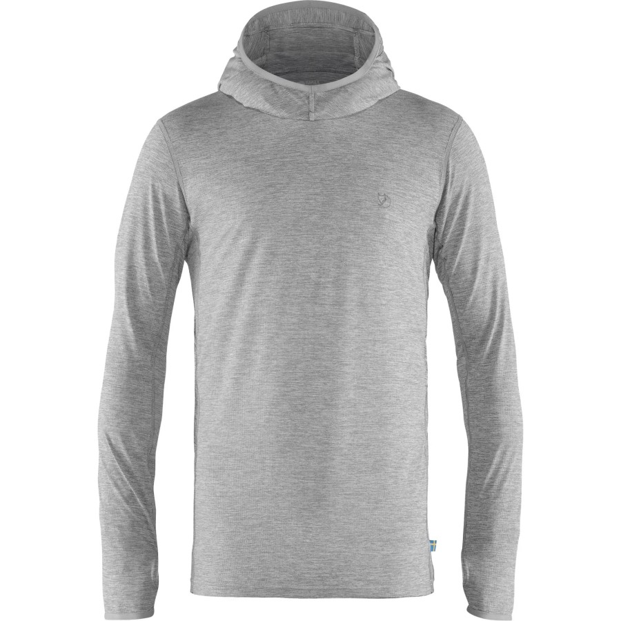 Fjällräven Outlets Abisko Sun Hoodie M Shark Grey