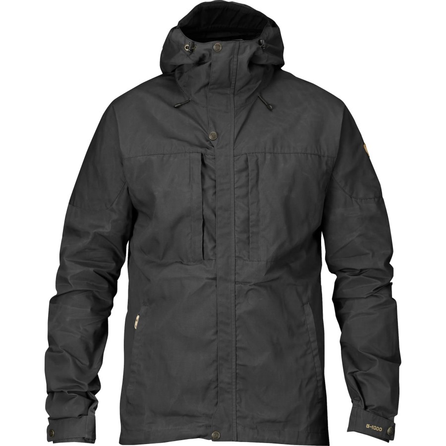 Dark Grey Fjällräven Outlets Skogs Jacket M