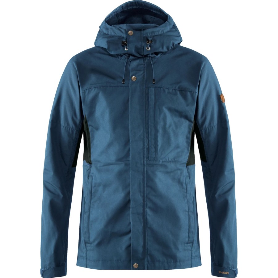 Kaipak Jacket M Fashion Fjällräven Outlets Uncle Blue-Dark Grey