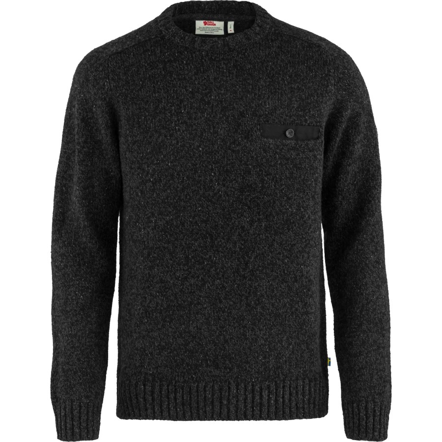 Fjällräven Outlets Black Lada Round-Neck Sweater M