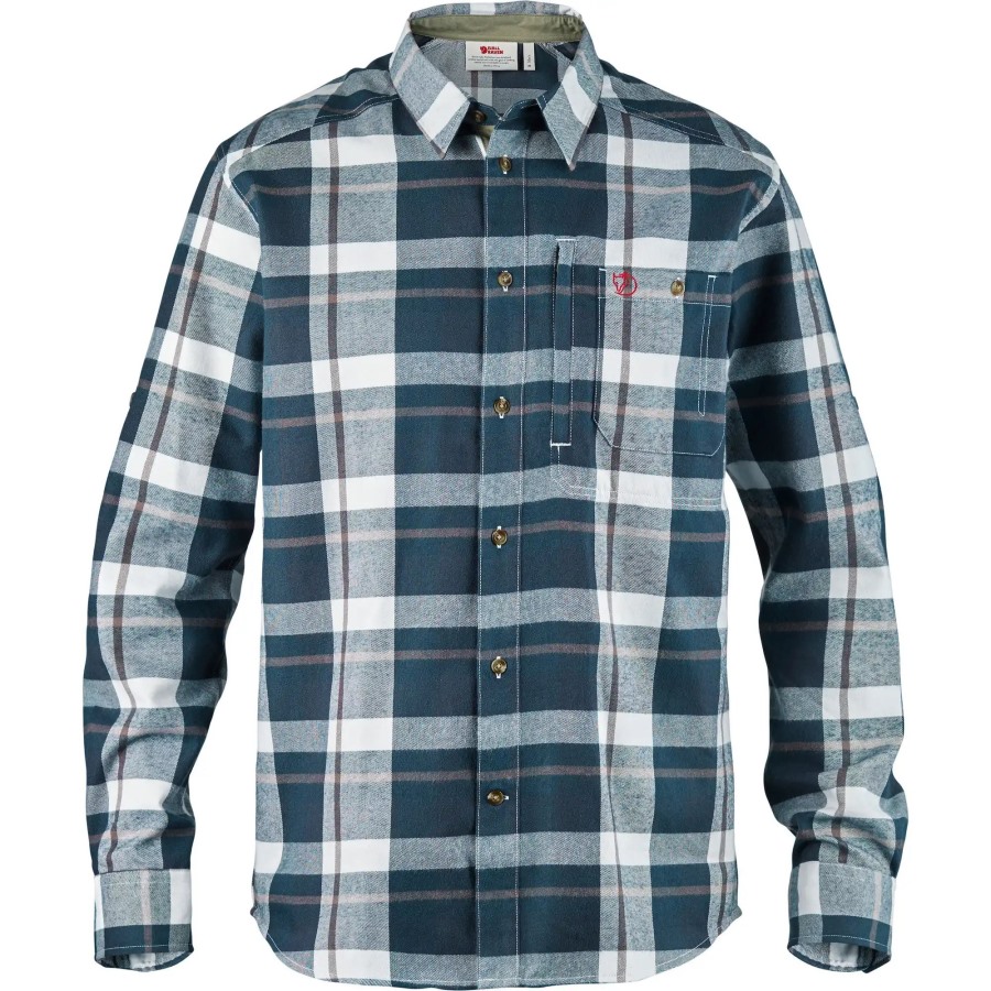 Dark Blue Fjällglim Shirt M Fjällräven Outlets