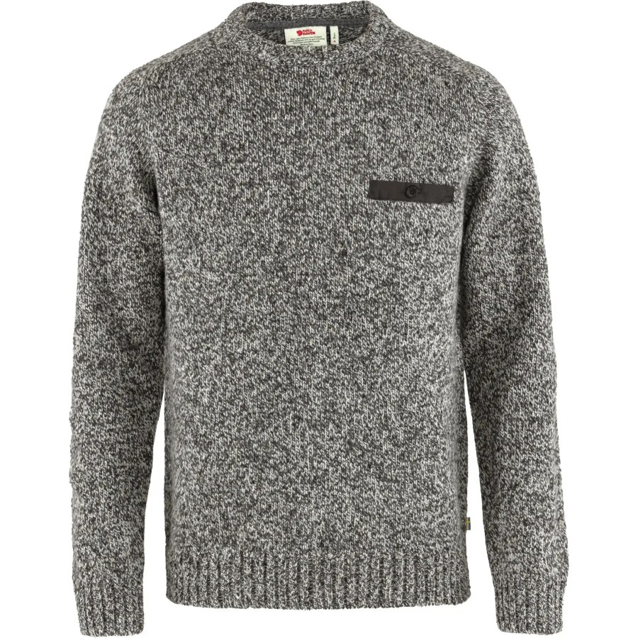 Grey Fjällräven Outlets Lada Round-Neck Sweater M