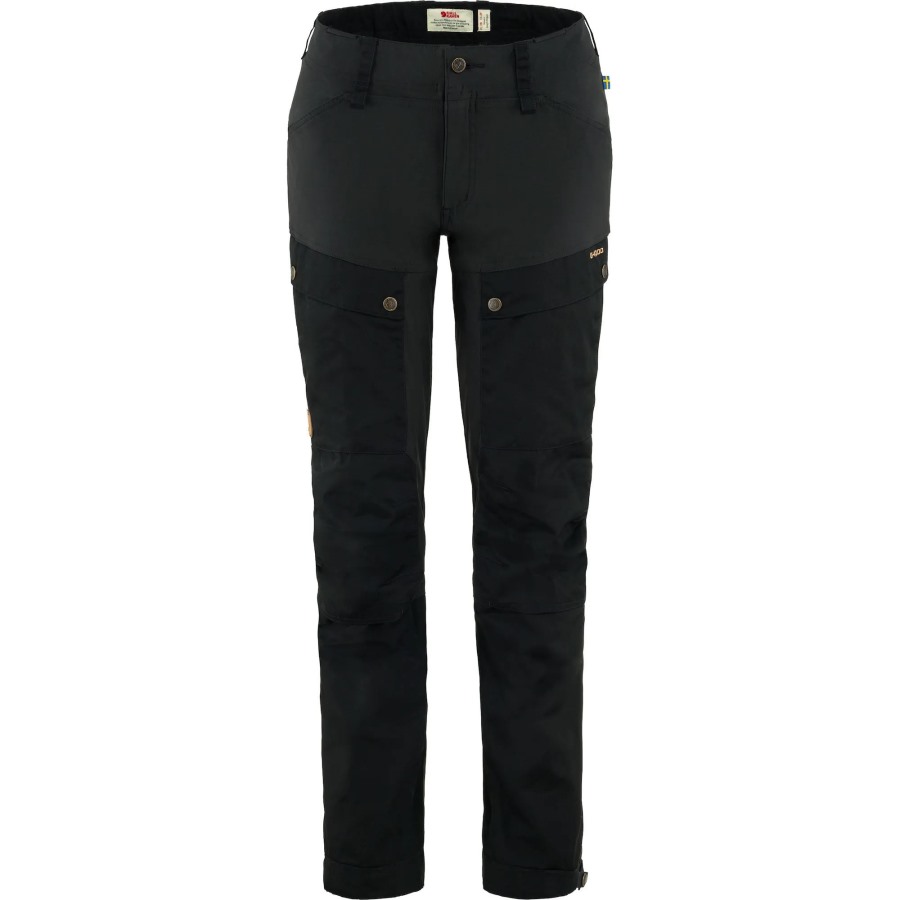 Fjällräven Outlets Black Keb Trousers W Reg