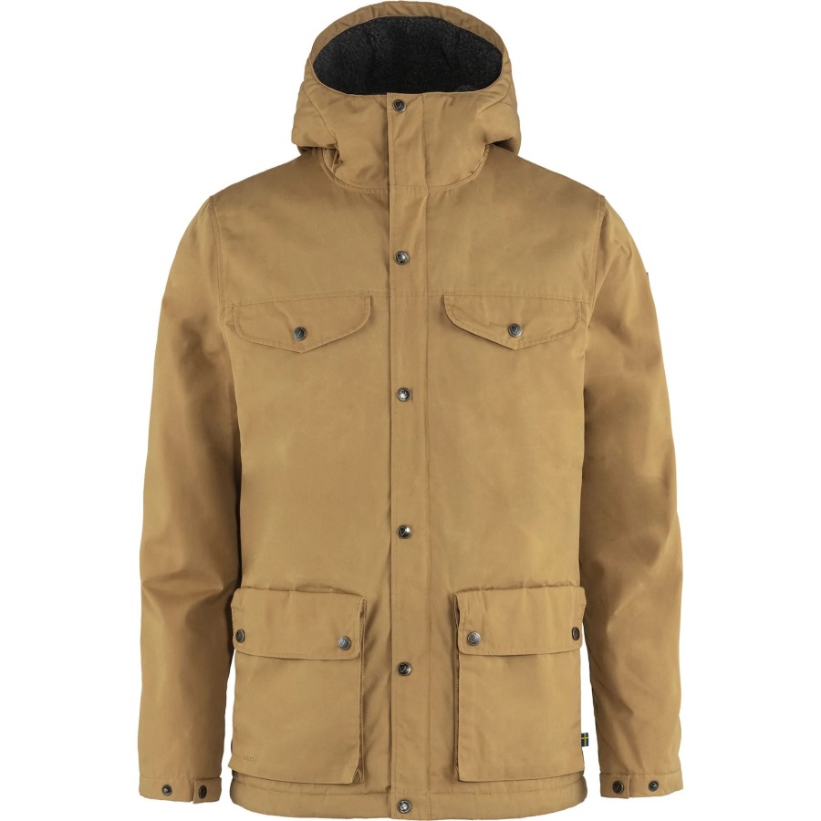 Fjällräven Outlets Buckwheat Brown Greenland Winter Jacket M