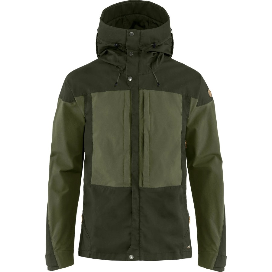 Keb Jacket M Fjällräven Outlets Deep Forest-Laurel Green