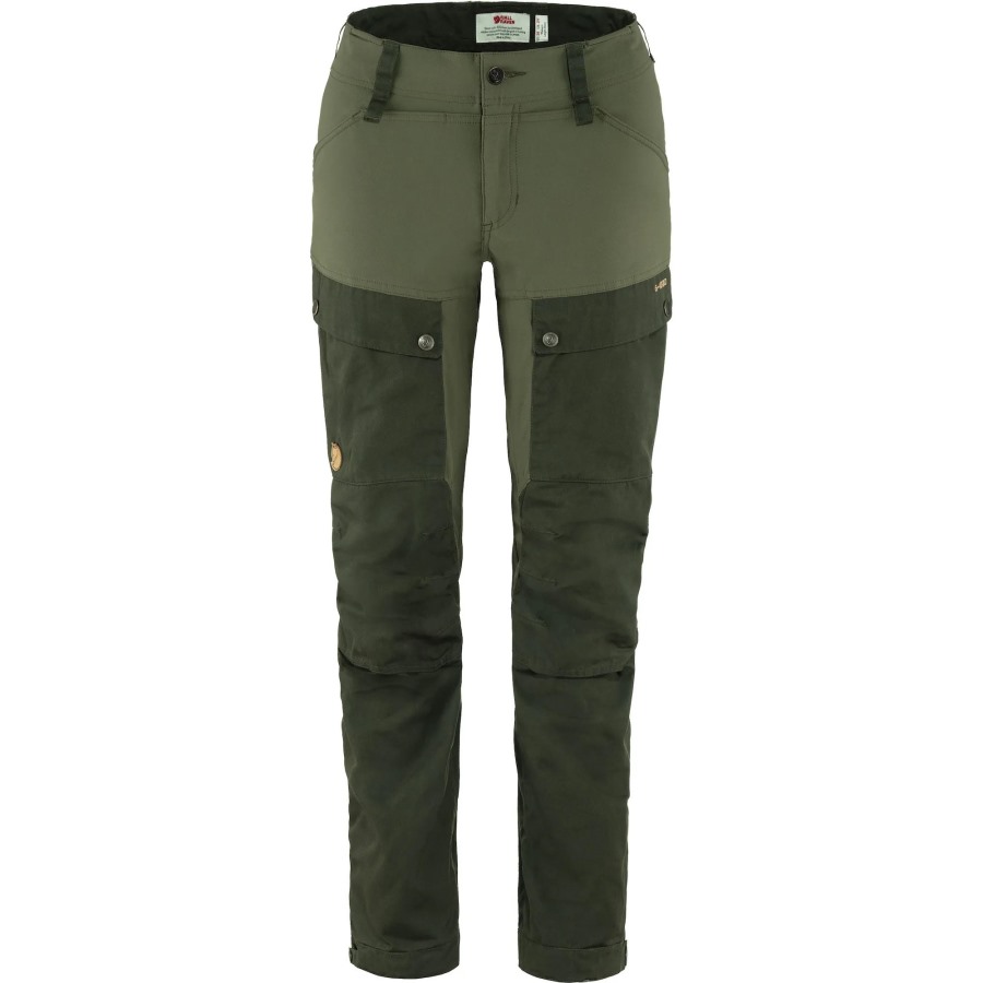 Deep Forest-Laurel Green Keb Trousers W Reg Fjällräven Outlets