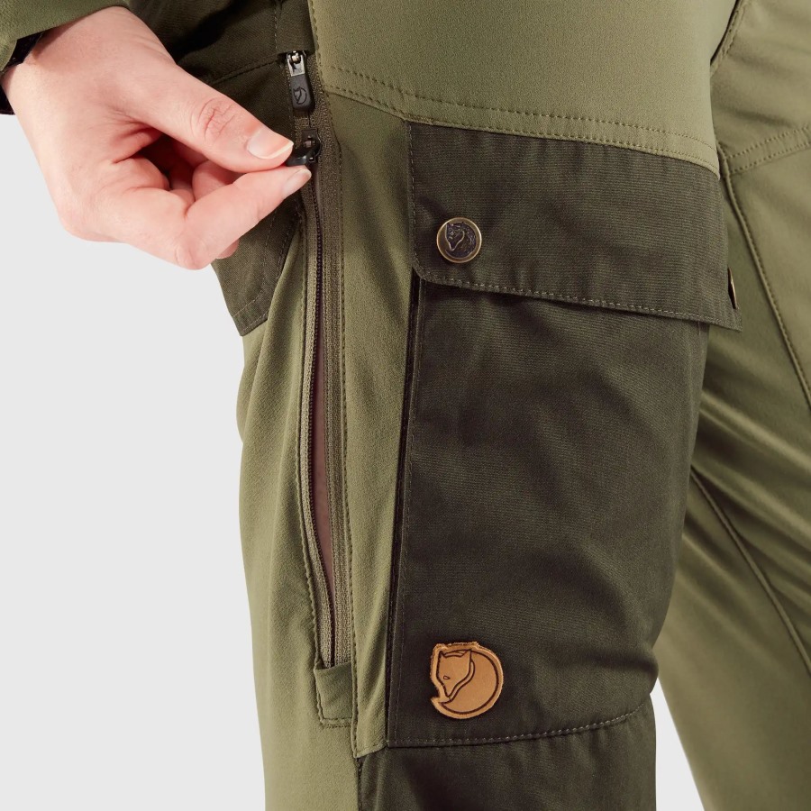 Deep Forest-Laurel Green Keb Trousers W Reg Fjällräven Outlets