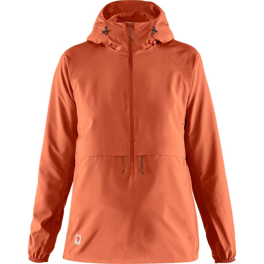Fjällräven Outlets High Coast Lite Anorak W Rowan Red