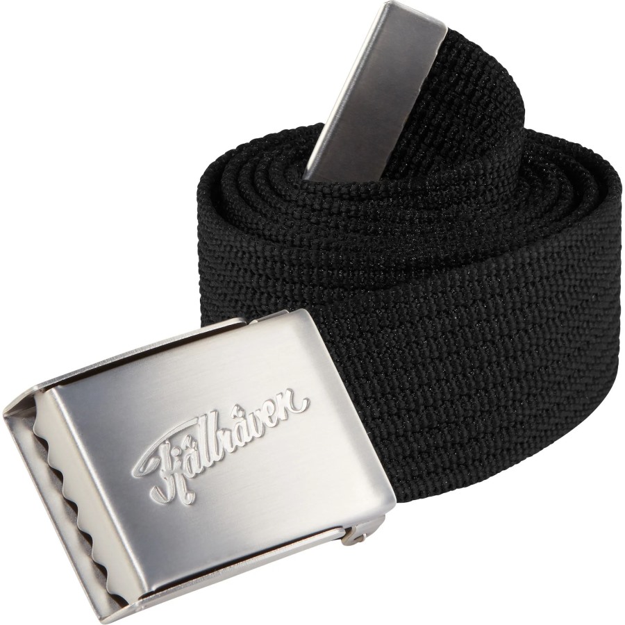 Fjällräven Outlets Övik Webbing Belt Black